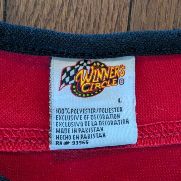 Dale Earnhardt Jr Budweiser Winners Circle Stitched Baseball Jersey - Size L - Picture 3 of 3